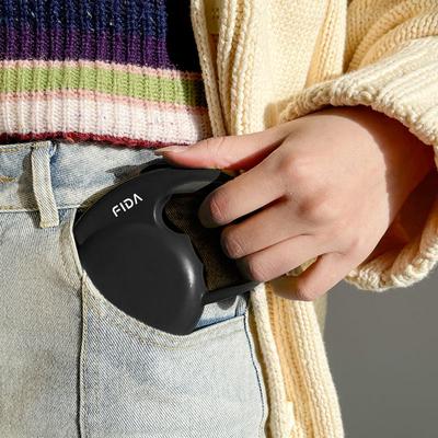 Show full view: FIDA FD94 Mini-25 Mini Retractable Dog Leash, X-Small: 8-ft long, 1/4-in wide, Black slide 5 of 5