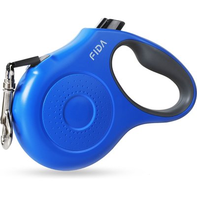 FIDA FIDA JFA Retractable Dog Leash, Blue, Small: 16-ft long