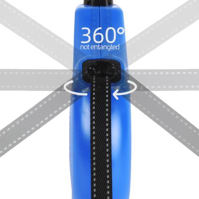 Show full view: FIDA JFA Retractable Dog Leash, Blue, Small: 16-ft long slide 4 of 9