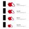 Show in main carousel: FIDA JFA Retractable Dog Leash, Red, Small: 16-ft long slide 5 of 6
