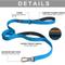 Show in main carousel: FIDA Leash with Integrated Traffic Handles Dog Leash, 5-ft long, 1-in wide, Blue slide 2 of 7