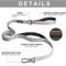 Show in main carousel: FIDA Leash with Integrated Traffic Handles Dog Leash, 5-ft long, 1-in wide, Grey slide 3 of 8
