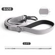 Show in main carousel: FIDA Leash with Integrated Traffic Handles Dog Leash, 5-ft long, 1-in wide, Grey slide 5 of 7