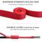Show in main carousel: FIDA Leash with Integrated Traffic Handles Dog Leash, 5-ft long, 1-in wide, Red slide 3 of 5