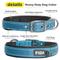 Show in main carousel: FIDA Neoprene Lined Dog Collar, Blue, Medium: 14.5 to 19-in neck, 1-in wide slide 3 of 7