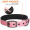 Show in main carousel: FIDA Neoprene Lined Dog Collar, Pink, Medium: 14.5 to 19-in neck, 1-in wide slide 3 of 6