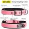 Show in main carousel: FIDA Neoprene Lined Dog Collar, Pink, Medium: 14.5 to 19-in neck, 1-in wide slide 2 of 6