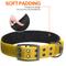 Show in main carousel: FIDA Neoprene Lined Dog Collar, Yellow, X-Large: 24 to 28-in neck, 1.5-in wide slide 3 of 7