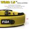 Show in main carousel: FIDA Neoprene Lined Dog Collar, Yellow, X-Large: 24 to 28-in neck, 1.5-in wide slide 2 of 7