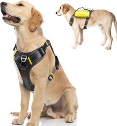 FIDA No Pull Dog Harness, Black, Large: 25.2 to 33.9-in chest
