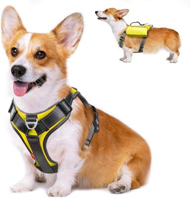 Show full view: FIDA No Pull Dog Harness, Yellow, Medium: 21.2 to 27.6-in chest slide 6 of 10