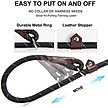 Show in main carousel: FIDA Rope Slip Training Dog Leash, 6-ft long, 1/2-in wide, Black slide 3 of 7