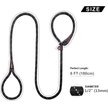 Show in main carousel: FIDA Rope Slip Training Dog Leash, 6-ft long, 1/2-in wide, Black slide 4 of 7