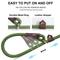 Show in main carousel: FIDA Rope Slip Training Dog Leash, 6-ft long, 1/2-in wide, Green slide 2 of 6