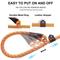 Show in main carousel: FIDA Rope Slip Training Dog Leash, 6-ft long, 1/2-in wide, Orange slide 2 of 4