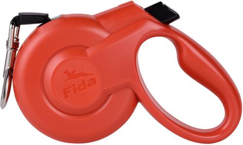 Show full view: FIDA Styleash Retractable Dog Leash, 10-ft long, Red, X-Small slide 5 of 6