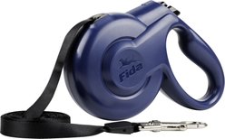 FIDA Styleash Retractable Dog Leash, 16-ft long, Blue, Medium
