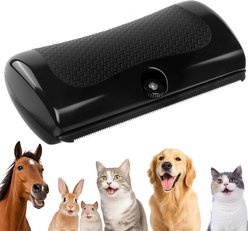 Fido Fave Dog Deshedding Brush, Black