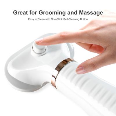 Show full view: Fido Fave Dog Grooming Hair Dryer with Slicker Brush, White, Medium slide 4 of 11