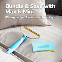 Fido Fave Mini & Max Dog & Cat Hair Remover Bundle, Blue slide 2 of 8