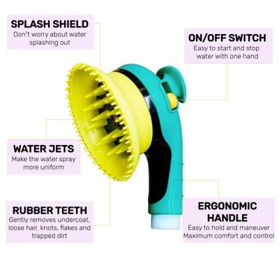 Show full view: Fido Fave Sink Faucet Shower Attachment Dog Grooming Accessory, Medium slide 4 of 7