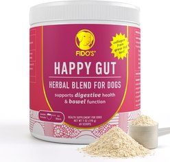 Fido's Digestion Grass-Fed Beef Bone Broth Powdered Dog Food Topper, 7-oz jar slide 1 of 9