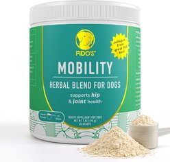 Fido's Mobility Grass-Fed Beef Bone Broth Powdered Dog Food Topper, 7-oz jar slide 1 of 9