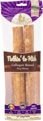 Fieldcrest Farms Nothin To Hide 10-in Roll Bacon Dog Treats, 2 count
