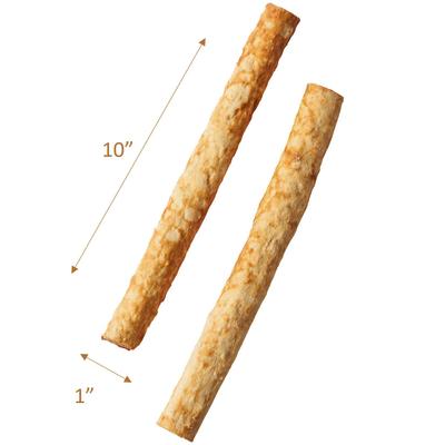 Show full view: Fieldcrest Farms Nothin' To Hide Large Roll 10-inch Bacon Flavor Dog Chews, 2 count slide 4 of 4