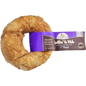 Fieldcrest Farms Nothin To Hide Bagel 3-in Bacon Dog Treat
