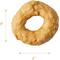 Show in main carousel: Fieldcrest Farms Nothin' To Hide Bagel 3-inch Bacon Flavor Dog Chew, 1 Count slide 4 of 4