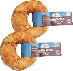Fieldcrest Farms Nothin' To Hide Bagel 3-inch Beef Flavor Dog Chew, 2 count bundle slide 1 of 5