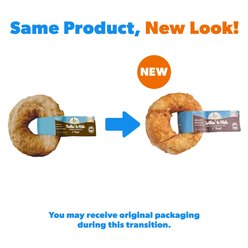 Fieldcrest Farms Nothin' To Hide Bagel 3-inch Beef Flavor Dog Chew, 2 count bundle slide 2 of 5