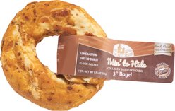 Fieldcrest Farms Nothin' To Hide Bagel 3-inch Peanut Butter Flavor Dog Chew, 1 Count
