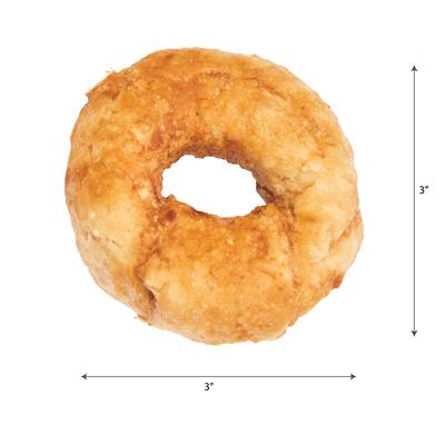 Show full view: Fieldcrest Farms Nothin' To Hide Bagel 3-inch Peanut Butter Flavor Dog Chew, 1 Count slide 5 of 8