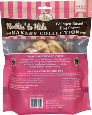 Show full view: Fieldcrest Farms Nothin' To Hide Bakery Collection Braided Ring 5-inch Beef Flavor Dog Chews, Large, 1 count slide 3 of 5