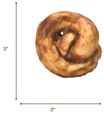 Show full view: Fieldcrest Farms Nothin' To Hide Bakery Collection Pretzel 3-inch Beef Flavor Dog Chews, Medium, 2 count slide 5 of 5