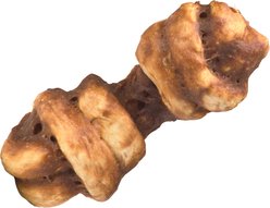 Fieldcrest Farms Nothin' To Hide Bakery Collection Knotted Bone 4-inch Beef Flavor Dog Chews, Small, 3 count slide 2 of 3