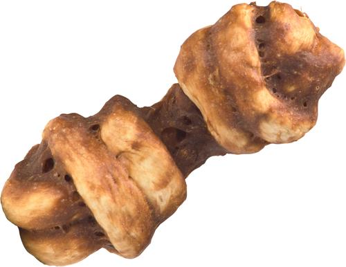 Show full view: Fieldcrest Farms Nothin' To Hide Bakery Collection Knotted Bone 4-inch Beef Flavor Dog Chews, Small, 3 count slide 4 of 4