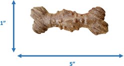 Fieldcrest Farms Nothin' to Hide Beef 5-in Dental Dog Chews, 6 count slide 2 of 4