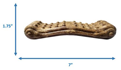 Show full view: Fieldcrest Farms Nothin' to Hide Dental Wave 7-inch Beef Flavor Dog Chew, 1 count slide 6 of 6