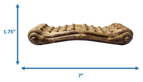 Show full view: Fieldcrest Farms Nothin' to Hide Dental Wave 7-inch Beef Flavor Dog Chews, 3 count slide 5 of 5