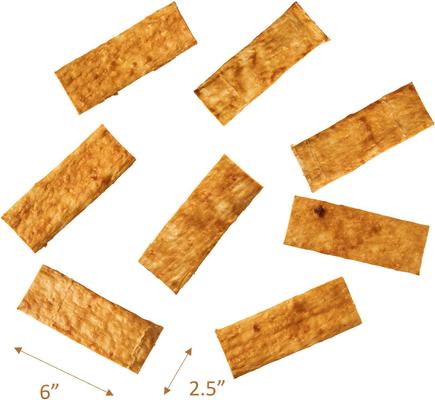 Show full view: Fieldcrest Farms Nothin' To Hide Flip Chips Bacon Flavor Dog Chews, 8 count slide 4 of 4