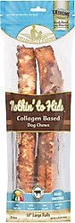 Fieldcrest Farms Nothin' To Hide Large Roll 10" Beef Flavor Natural Chew Dog Treats, 2 count