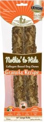Fieldcrest Farms Nothin' to Hide Large Roll 10-inch Granola Dog Chew Treats, 2 count
