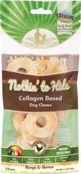 Fieldcrest Farms Nothin' To Hide Premium Dog Chews Rings & Bones Chicken Flavor Natural Chew Dog Treats, 12 count