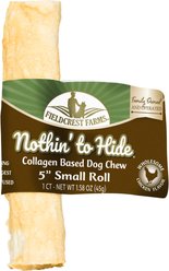 Fieldcrest Farms Nothin' To Hide Small Roll 5" Chicken Flavor Natural Chew Dog Treats, 1 count