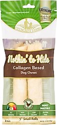 Fieldcrest Farms Nothin' To Hide Small Roll 5-inch Chicken Flavor Dog Chews, 2 count