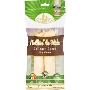 Fieldcrest Farms Nothin' To Hide Small Roll 5-inch Chicken Flavor Dog Chews, 2 count