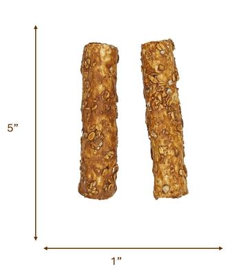 Show full view: Fieldcrest Farms Nothin' To Hide Small Roll 5-inch Granola Flavor Dog Chews, 2 count slide 5 of 6